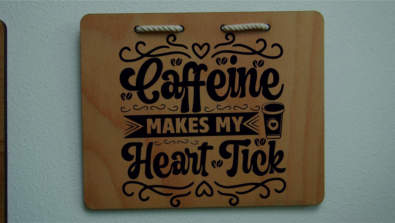 Coffee 14 wooden sign