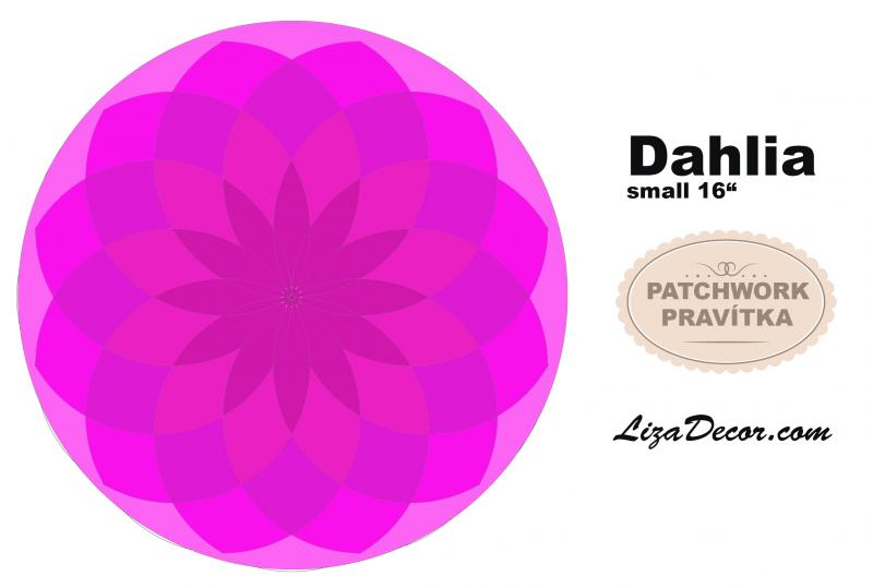 Patchworková šablona Dahlia Small 