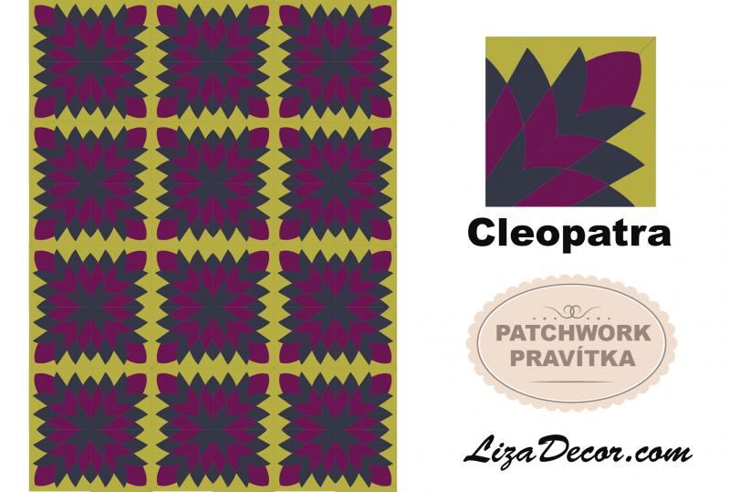 Patchworková šablona Cleopatra (Kleopatra)